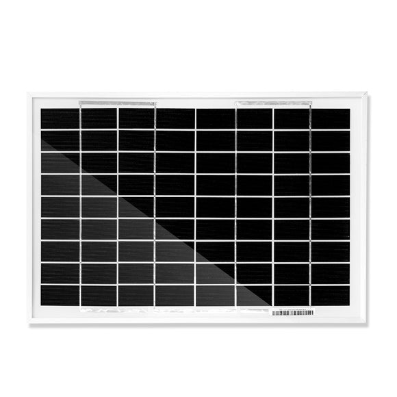NNEDSZ 12V 10W Solar Panel Battery Charger Power Charging  Caravan Camping Kit