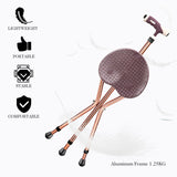 NNECW Folding Cane Seat with Massage Seat Board for Travel Coffee