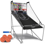 NNECW 8-in-1 Electronic Basketball Hoop Arcade Game for Indoor