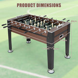 NNECW  Adult-Size Soccer Game Table Table with 2 Balls for Arcade/Home