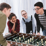 NNECW  Adult-Size Soccer Game Table Table with 2 Balls for Arcade/Home