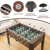 NNECW  Adult-Size Soccer Game Table Table with 2 Balls for Arcade/Home