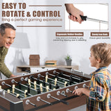NNECW  Adult-Size Soccer Game Table Table with 2 Balls for Arcade/Home