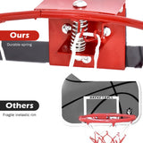 NNECW Mini Basketball Hoop Set with Shatterproof Backboard for Kid/Teen