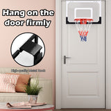 NNECW Mini Basketball Hoop Set with Shatterproof Backboard for Kid/Teen