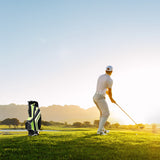 NNECW Golf Stand Bag with 6 Way Divider Carry Organizer for Outdoor Use