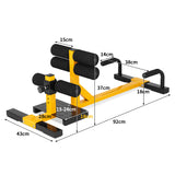 NNECW 3-in-1 Multifunctional Squat Machine for Home Gym