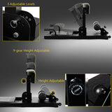 NNECW Black 8-in-1 Multifunctional Squat with Additional Anti-skid Measures for Gym