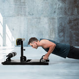 NNECW Black 8-in-1 Multifunctional Squat with Additional Anti-skid Measures for Gym
