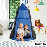 NNECW 2 IN 1 Outdoor Hammock Nest Pod Chair with Detachable Play Tent