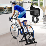 NNECW Roller Trainer with/without Adjustable Magnetic Resistance for Bicycle-Wired