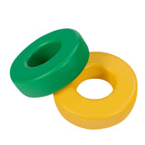 NNECW Giant Connect 4 in A Row with 42 Jumbo Rings for Garden &amp Beach-Red