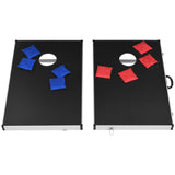NNECW Cornhole Set with Foldable Design & Side Handle for Easy Movement