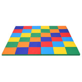 NNECW 4-Section Folding Toddler Play Mat for Home &amp School &amp Kindergarten-Colorful