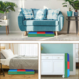 NNECW 4-Section Folding Toddler Play Mat for Home &amp School &amp Kindergarten-Colorful