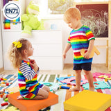 NNECW Kids Soft Floor Cushion with Ergonomic Handle