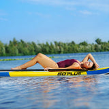 NNECW Lightweight 15 cm Thick Stand Up Paddle with Adjustable Paddle for All Skill Levels