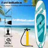 NNECW Lightweight Stand Up Paddle Board with Adjustable Paddle for All Skill Levels