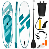 NNECW Lightweight Stand Up Paddle Board with Adjustable Paddle for All Skill Levels