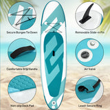 NNECW Lightweight Stand Up Paddle Board with Adjustable Paddle for All Skill Levels