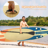 NNECW Bullet-headed Surfboard with Premium Sup Accessories for Fishing & Yoga Middle Size