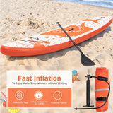 NNECW Floating Board with Premium Sup Accessories & Adjustable Paddle for Fishing & Yoga