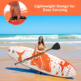 NNECW Floating Board with Premium Sup Accessories & Adjustable Paddle for Fishing & Yoga