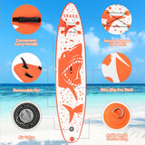 NNECW Floating Board with Premium Sup Accessories & Adjustable Paddle for Fishing & Yoga