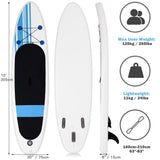 NNECW Inflatable Water Yoga Sup with Adjustable Paddle for Youth and Adult