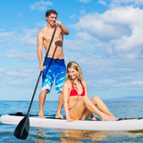 NNECW Inflatable Water Yoga Sup with Adjustable Paddle for Youth and Adult