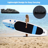 NNECW Inflatable Water Yoga Sup with Adjustable Paddle for Youth and Adult