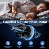 NNECW Electric Folding Treadmill with Bluetooth Speaker for Home Silver