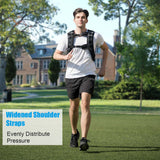 NNECW 15 kg Training Vest with Adjustable Buckles and Net bag for Strengthening Muscles/Running/Walking