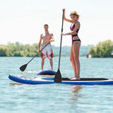 NNECW Portable Surfboard with Premium Sup Accessories & Adjustable Paddle for Fishing & Yoga