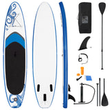 NNECW Portable Surfboard with Premium Sup Accessories & Adjustable Paddle for Fishing & Yoga