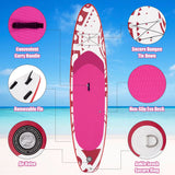 NNECW Inflatable Stand up Paddle Board with Hand Pump for Yoga Large Size