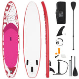 NNECW Inflatable Stand up Paddle Board with Hand Pump for Yoga Middle Size