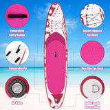 NNECW Inflatable Stand up Paddle Board with Hand Pump for Yoga Middle Size