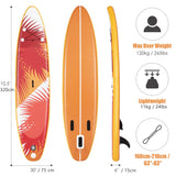 NNECW Inflatable Stand Up Paddle Board with Premium Sup Accessories for Fishing & Yoga