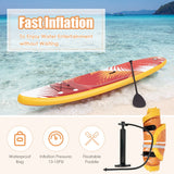 NNECW Inflatable Stand Up Paddle Board with Premium Sup Accessories for Fishing & Yoga