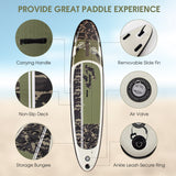 NNECW Inflatable Stand up SUP Paddle Board with 3 Fins Thuster