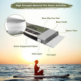 NNECW Inflatable Stand up SUP Paddle Board with 3 Fins Thuster
