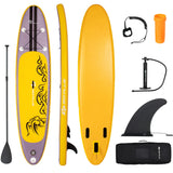 NNECW Inflatable SUP Board Set with High Pressure Paddle Board