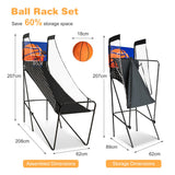 NNECW Portable Arcade Basketball Game with Electronic Scorer for Indoor Party
