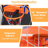 NNECW Portable Arcade Basketball Game with Electronic Scorer for Indoor Party