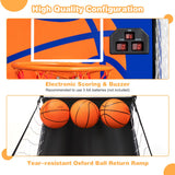 NNECW Portable Arcade Basketball Game with Electronic Scorer for Indoor Party