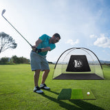 NNECW 3-in-1 Golf Hitting Mat with Realistic Synthetic Turf for Indoor and Outdoor Golf Practice