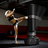 NNECW Punching Bag with Stand with Fillable Suction Cup Base for Adults