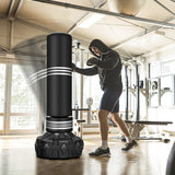 NNECW Punching Bag with Stand with Fillable Suction Cup Base for Adults