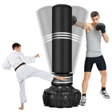 NNECW Punching Bag with Stand with Fillable Suction Cup Base for Adults